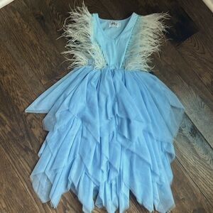 Lola +The Boys Blue tulle and feather dress size 6